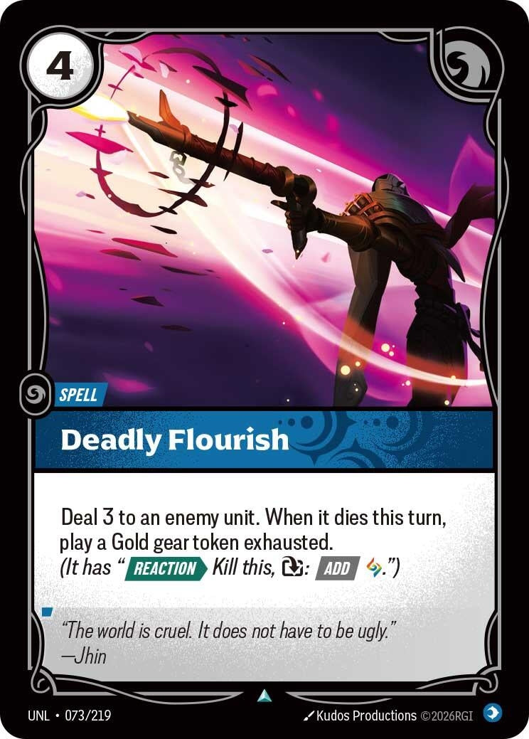 Image for Deadly Flourish - Riftbound: League of Legends Trading Card Game