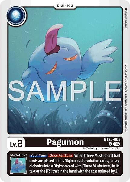 Image for Pagumon - Digimon Card Game
