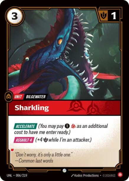 Image for Sharkling - Riftbound: League of Legends Trading Card Game