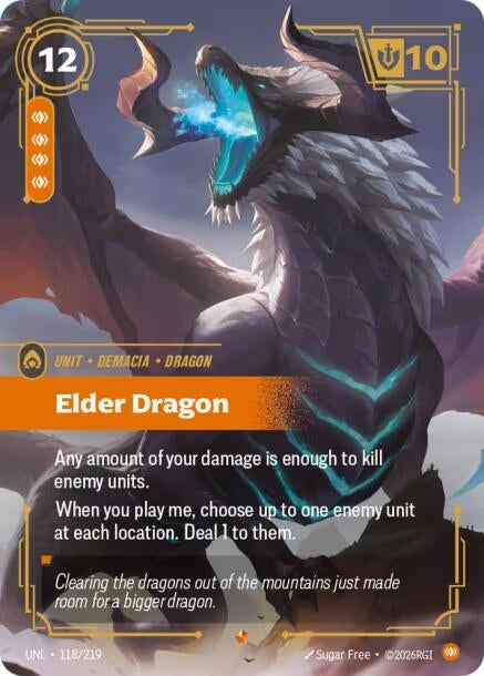 Image for Elder Dragon - Riftbound: League of Legends Trading Card Game