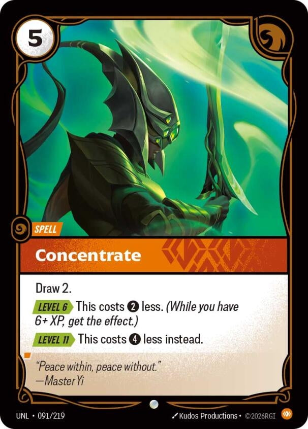 Image for Concentrate - Riftbound: League of Legends Trading Card Game