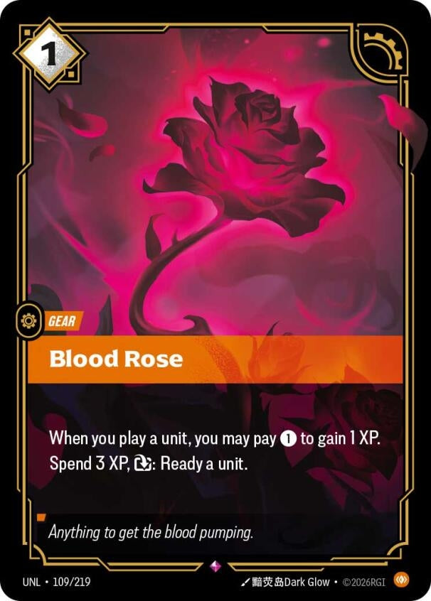 Image for Blood Rose - Riftbound: League of Legends Trading Card Game