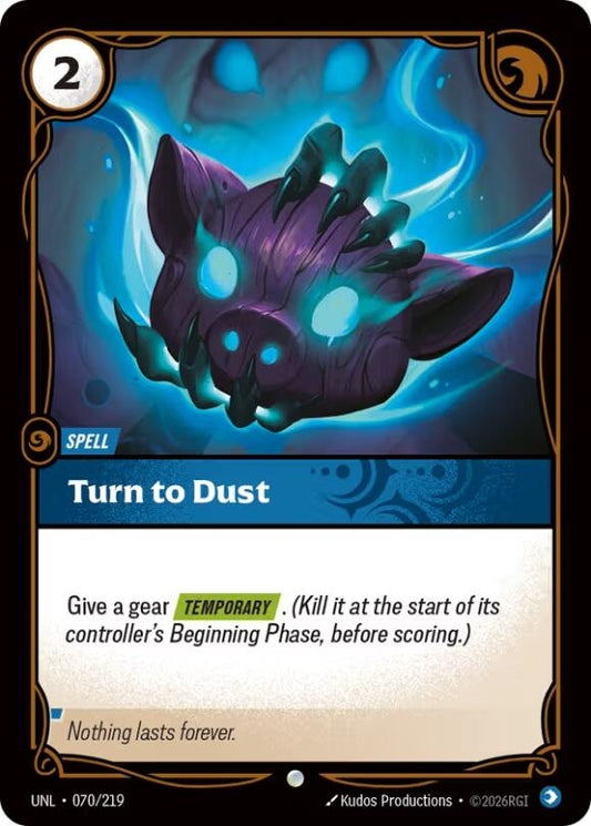 Image for Turn to Dust - Riftbound: League of Legends Trading Card Game