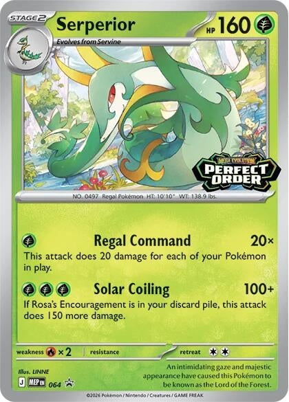 Image for Serperior - 064 - Pokemon