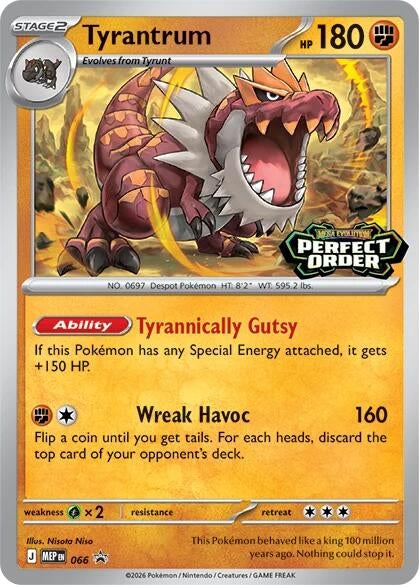 Image for Tyrantrum - 066 - Pokemon