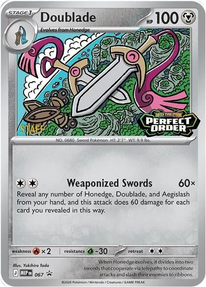 Image for Doublade - 067 [Staff] - Pokemon