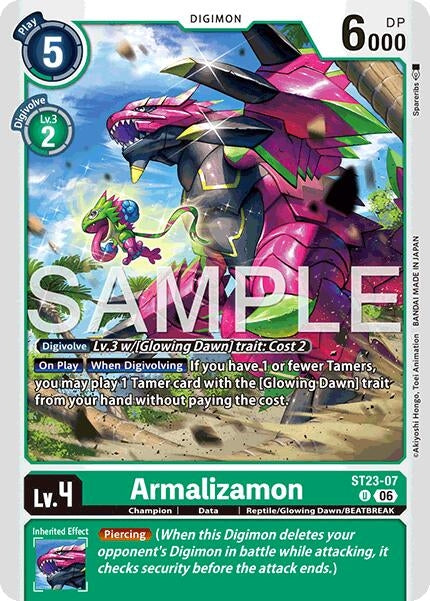 Image for Armalizamon - Digimon Card Game