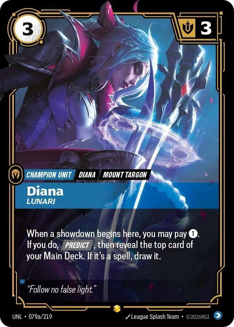 Image for Diana, Lunari (Alternate Art) - Riftbound: League of Legends Trading Card Game