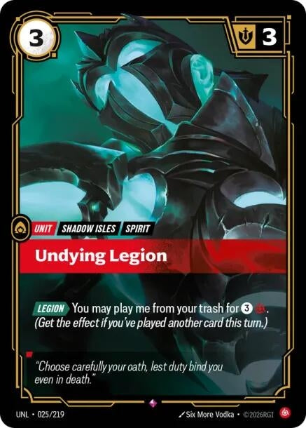 Image for Undying Legion - Riftbound: League of Legends Trading Card Game
