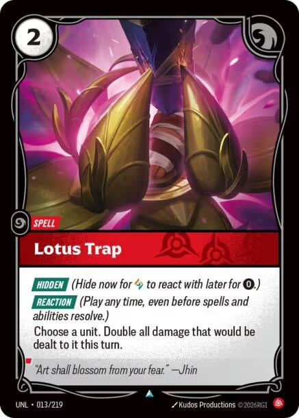 Image for Lotus Trap - Riftbound: League of Legends Trading Card Game