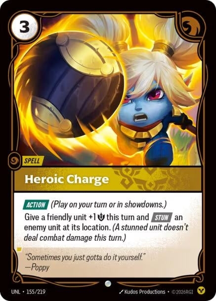 Image for Heroic Charge - Riftbound: League of Legends Trading Card Game