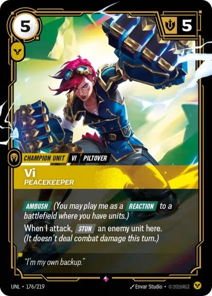 Image for Vi, Peacekeeper - Riftbound: League of Legends Trading Card Game