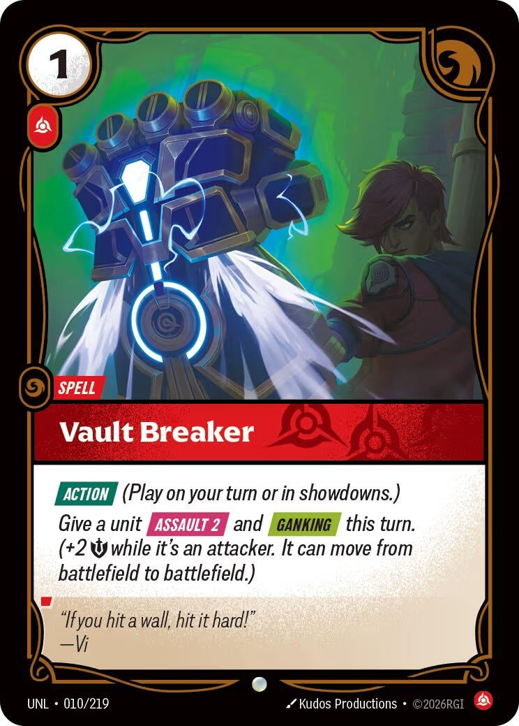 Image for Vault Breaker - Riftbound: League of Legends Trading Card Game