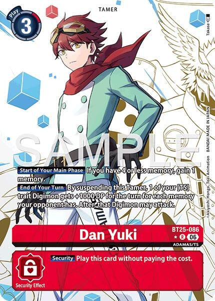 Image for Dan Yuki (Alternate Art) - Digimon Card Game