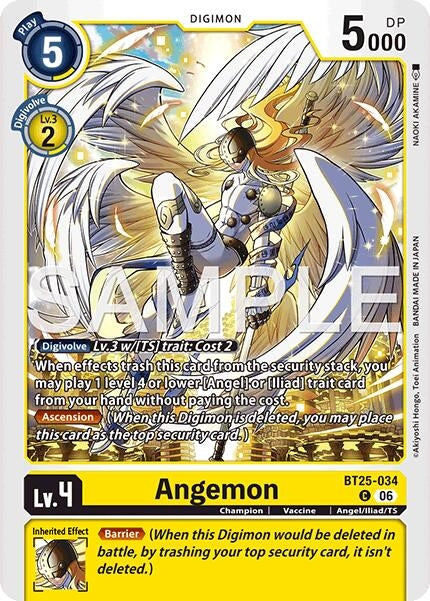 Image for Angemon - Digimon Card Game
