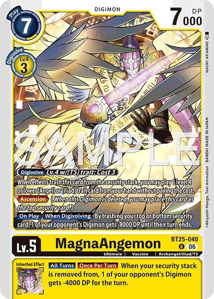 Image for MagnaAngemon - Digimon Card Game