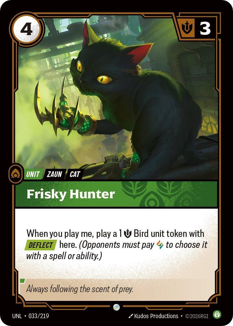 Image for Frisky Hunter - Riftbound: League of Legends Trading Card Game