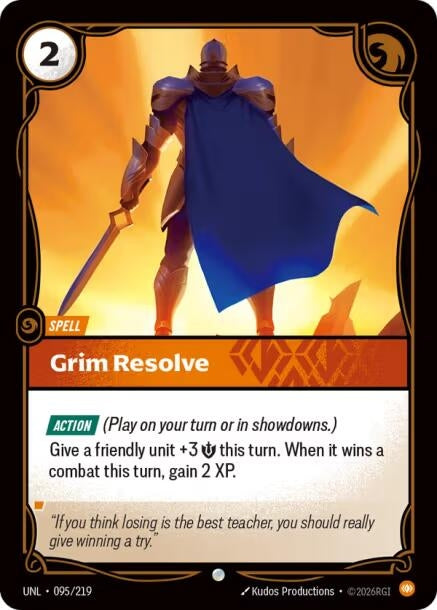 Image for Grim Resolve - Riftbound: League of Legends Trading Card Game