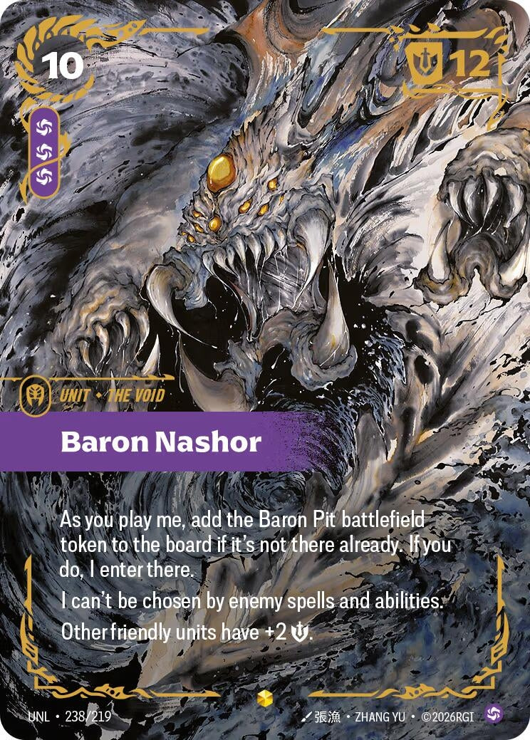Image for Baron Nashor (Ultimate) - Riftbound: League of Legends Trading Card Game