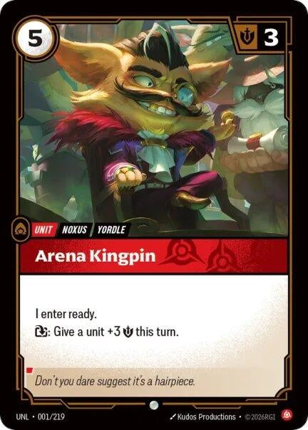 Image for Arena Kingpin - Riftbound: League of Legends Trading Card Game