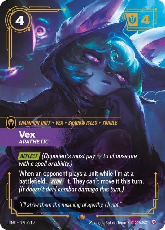 Image for Vex, Apathetic - Riftbound: League of Legends Trading Card Game