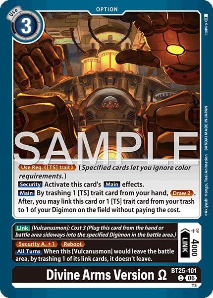 Image for Divine Arms Version - Digimon Card Game