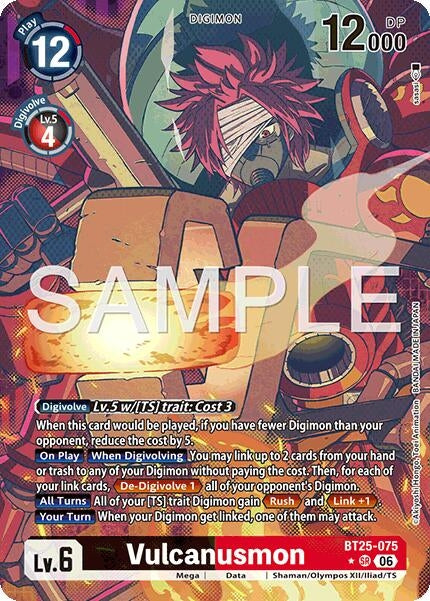 Image for Vulcanusmon (Alternate Art) - Digimon Card Game