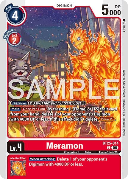 Image for Meramon - Digimon Card Game