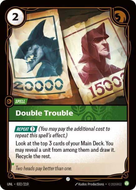 Image for Double Trouble - Riftbound: League of Legends Trading Card Game