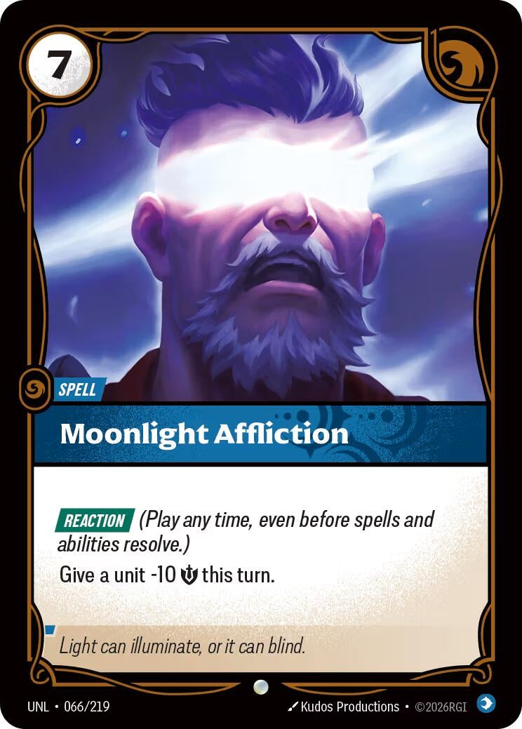 Image for Moonlight Affliction - Riftbound: League of Legends Trading Card Game