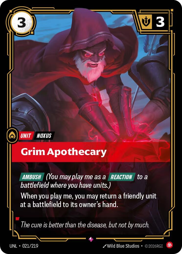 Image for Grim Apothecary - Riftbound: League of Legends Trading Card Game