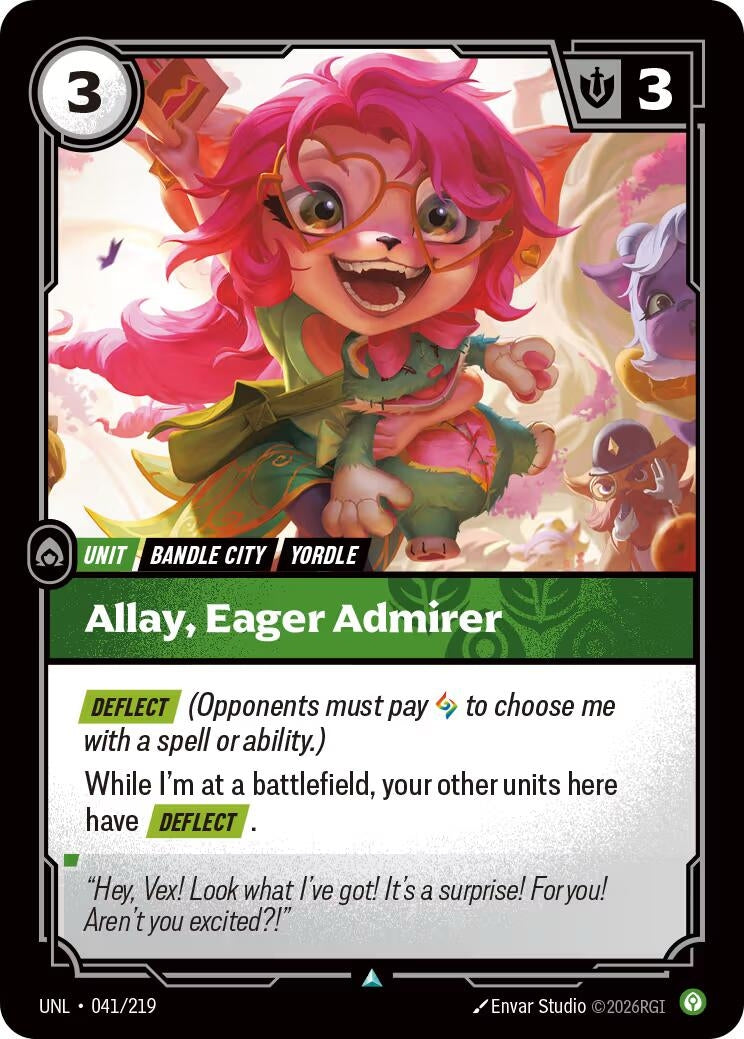 Image for Allay, Eager Admirer - Riftbound: League of Legends Trading Card Game