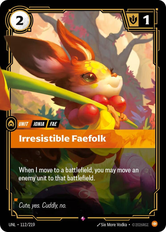 Image for Irresistible Faefolk - Riftbound: League of Legends Trading Card Game