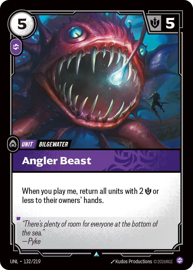 Image for Angler Beast - Riftbound: League of Legends Trading Card Game
