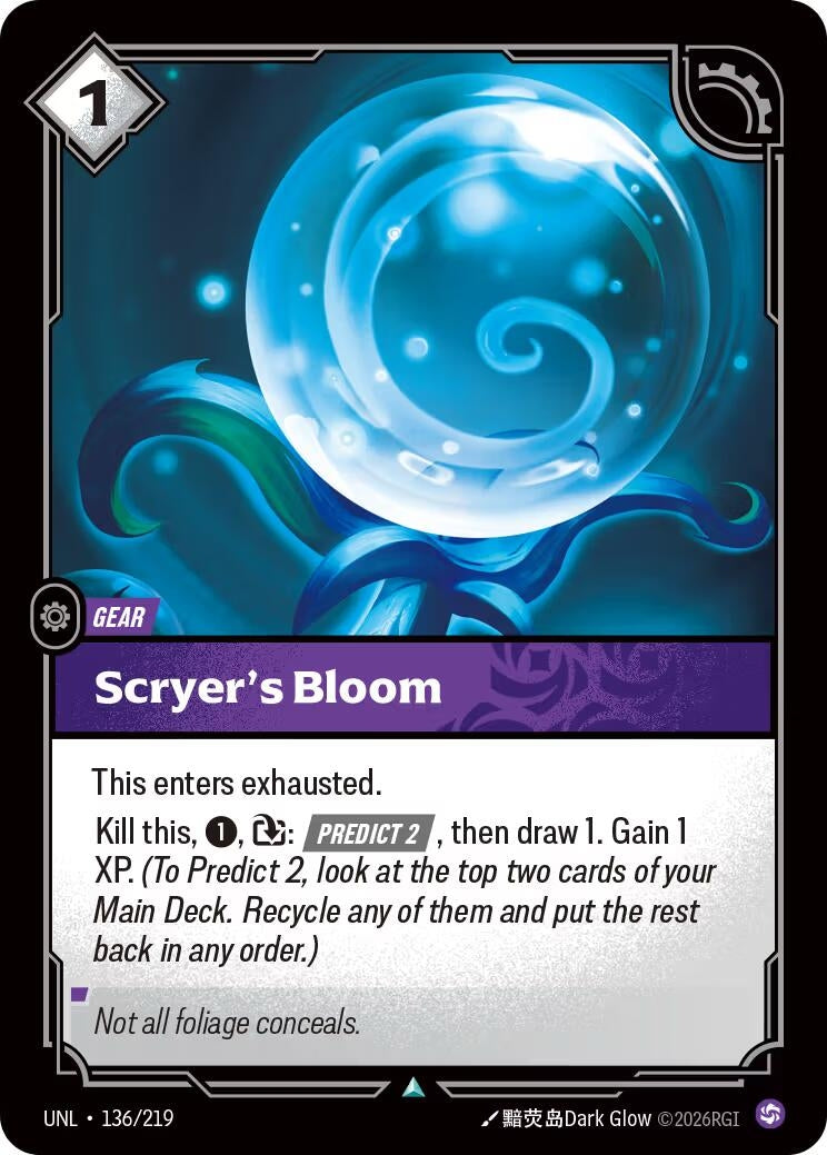 Image for Scryer's Bloom - Riftbound: League of Legends Trading Card Game