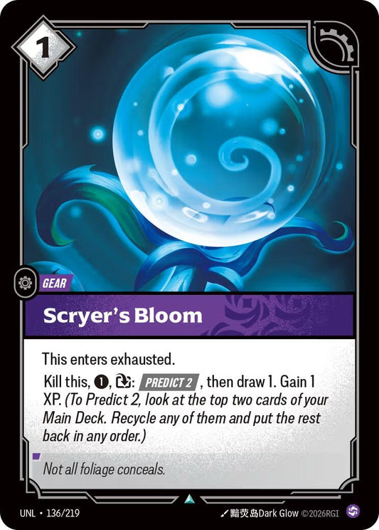 Image for Scryer's Bloom - Riftbound: League of Legends Trading Card Game