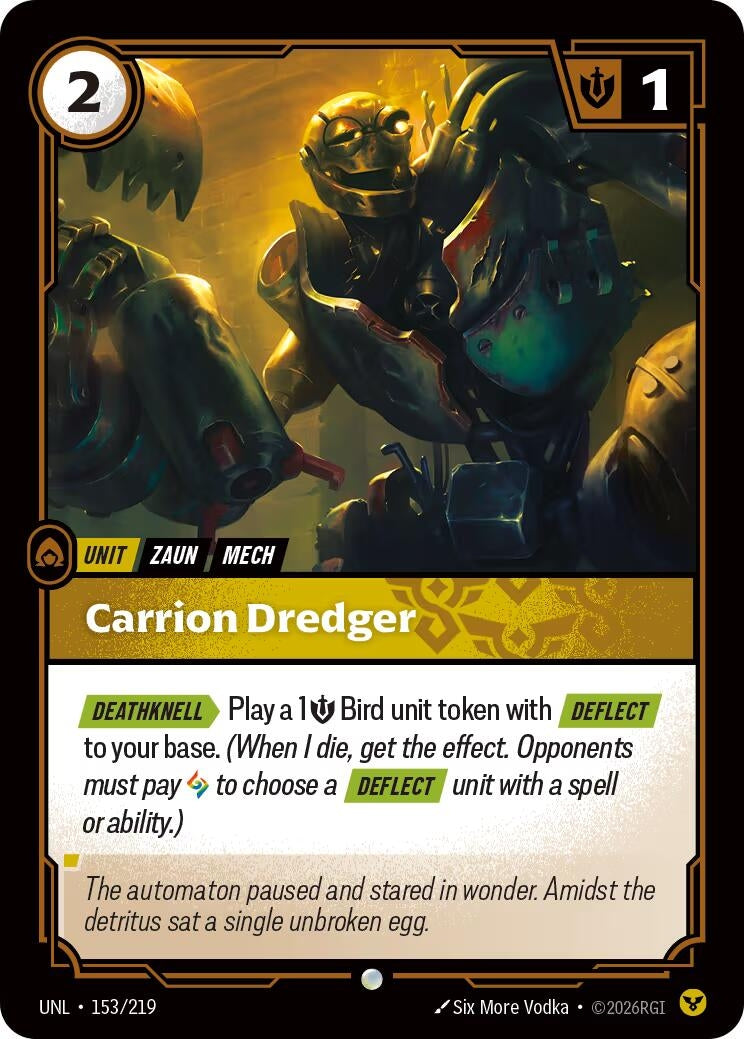 Image for Carrion Dredger - Riftbound: League of Legends Trading Card Game