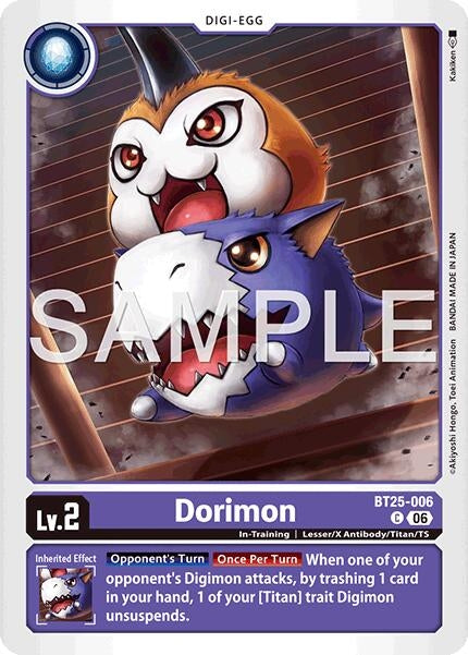 Image for Dorimon - Digimon Card Game