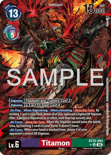 Image for Titamon (Alternate Art) - Digimon Card Game