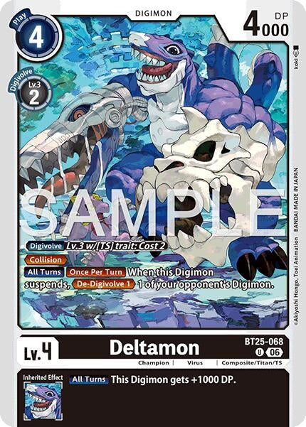 Image for Deltamon - Digimon Card Game