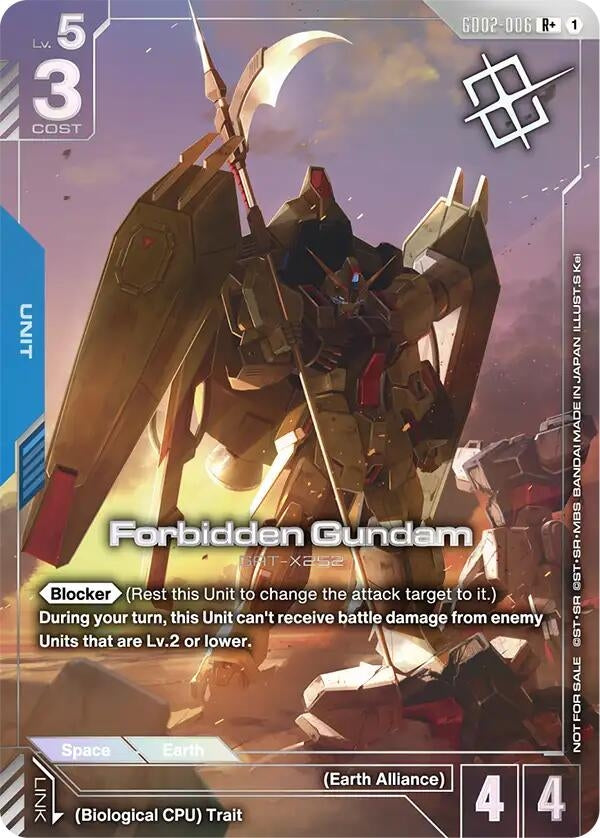 Image for Forbidden Gundam (Store Tournament Winner Pack 04) - Gundam Card Game