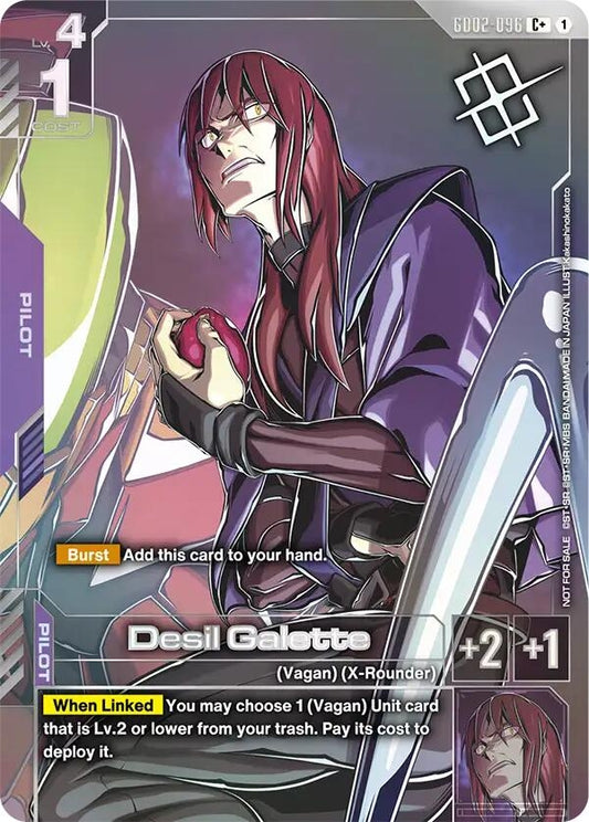Image for Desil Galette (Store Tournament Winner Pack 04) - Gundam Card Game