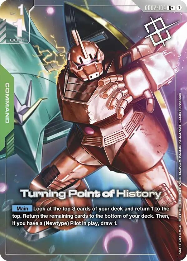 Image for Turning Point of History (Store Tournament Winner Pack 04) - Gundam Card Game