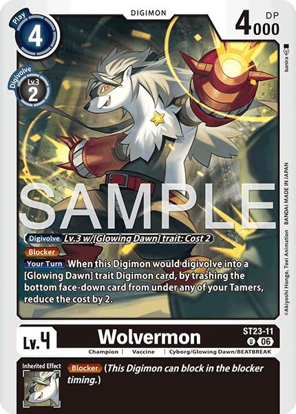 Image for Wolvermon - Digimon Card Game
