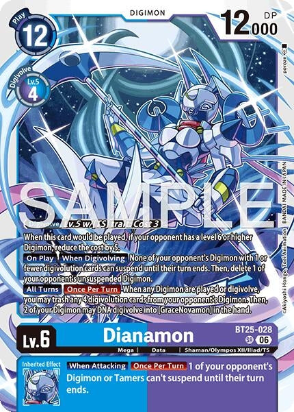 Image for Dianamon - Digimon Card Game