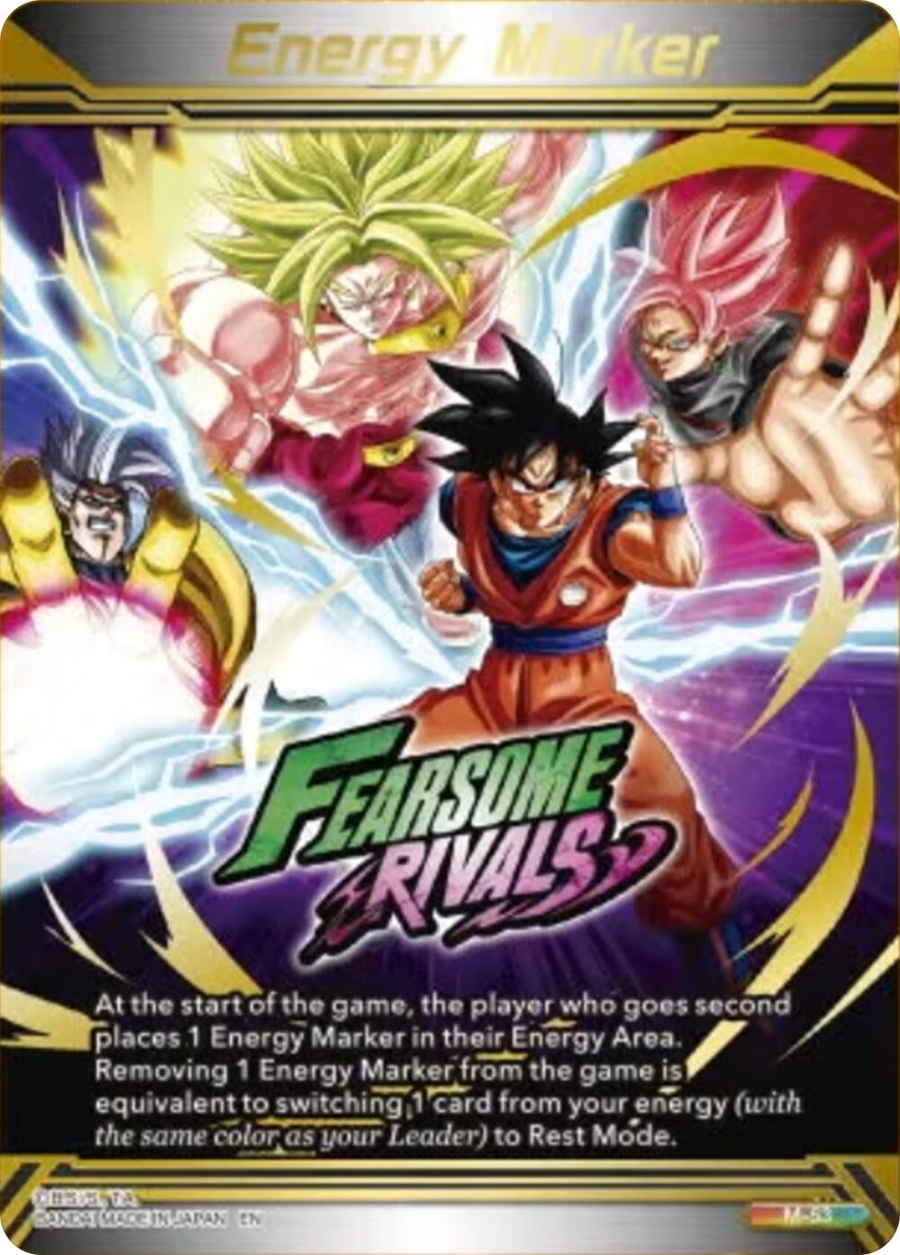 Image for Energy Marker - Fearsome Rivals (M-53) (Gold-Stamped) - Dragon Ball Super: Masters