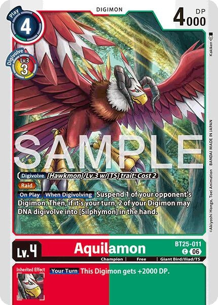 Image for Aquilamon - Digimon Card Game