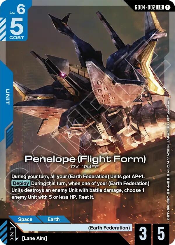 Image for Penelope (Flight Form) - Gundam Card Game