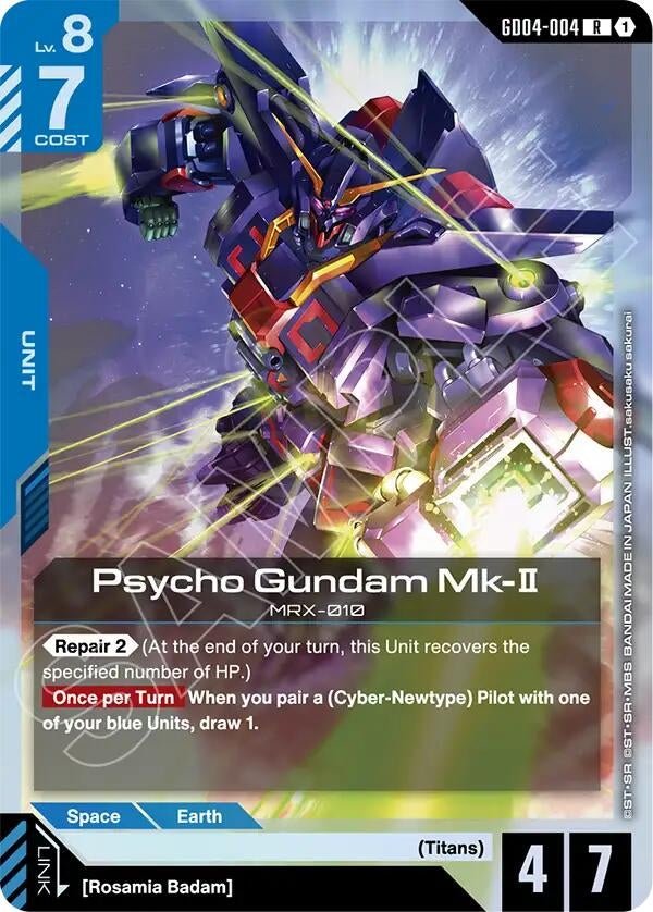 Image for Psycho Gundam Mk-II - Gundam Card Game