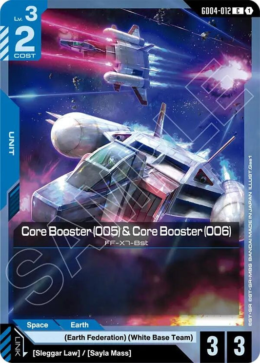 Image for Core Booster (005) & Core Booster (006) - Gundam Card Game